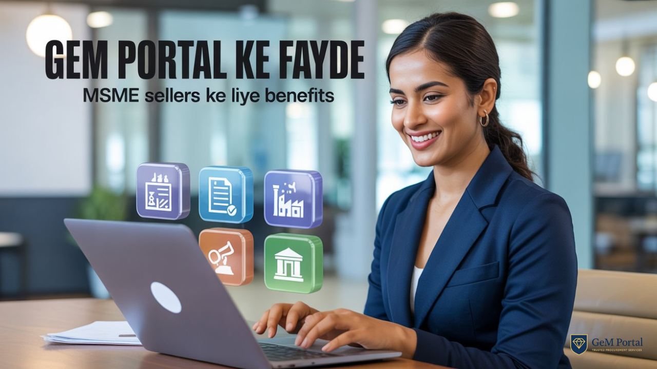 Gem Portal Benefits in Hindi | Government e Marketplace Benefits | MSME Registration Advantages 2025